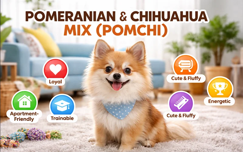 Pomeranian and Chihuahua Mix